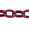 1m Aluminium Kette Bordeaux